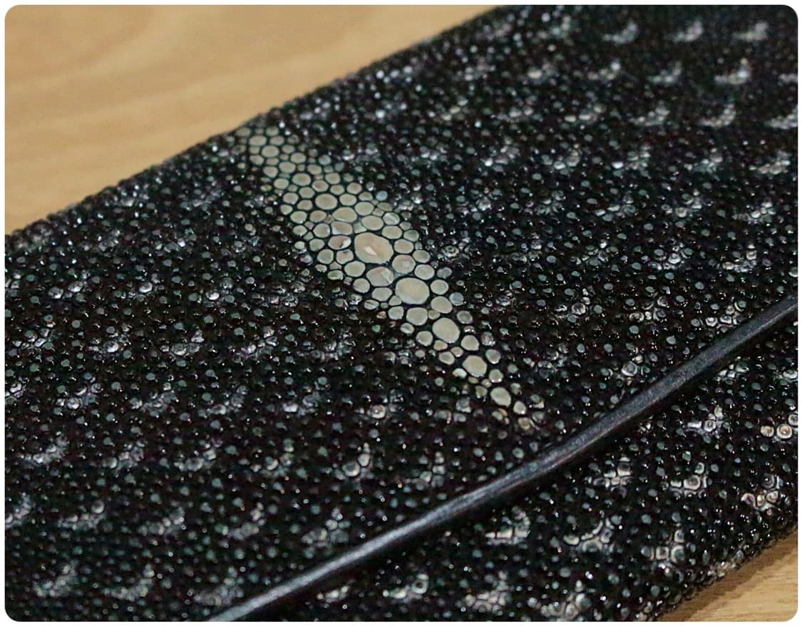 리얼 가오리 가죽 장지갑 상품이미지6