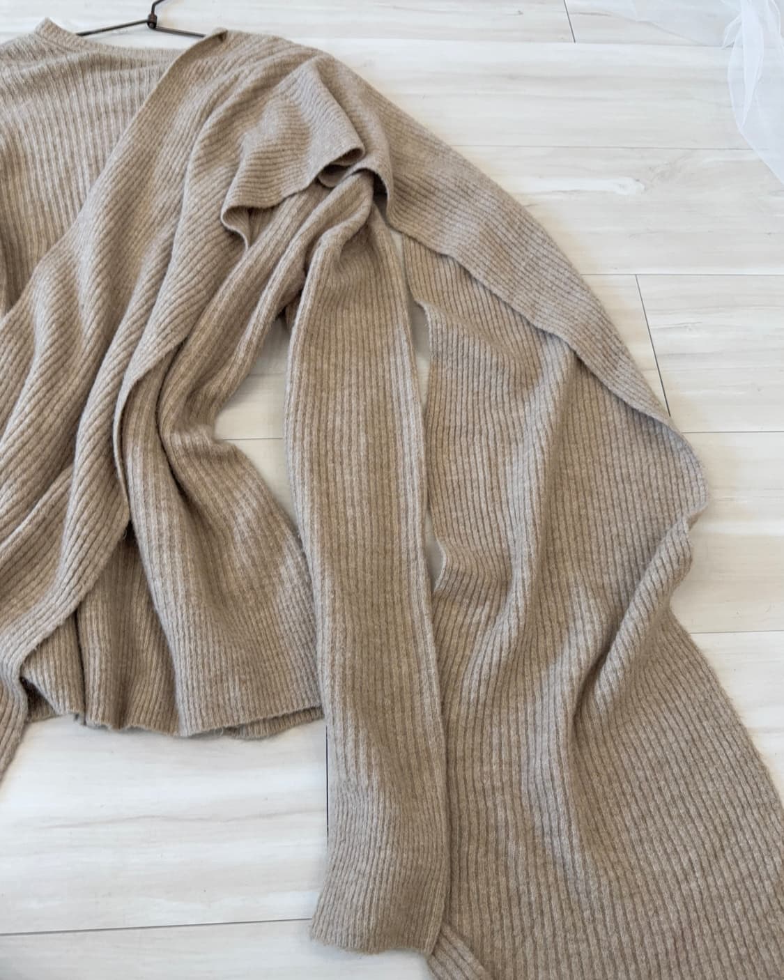 mute beige knit dress 상품이미지10