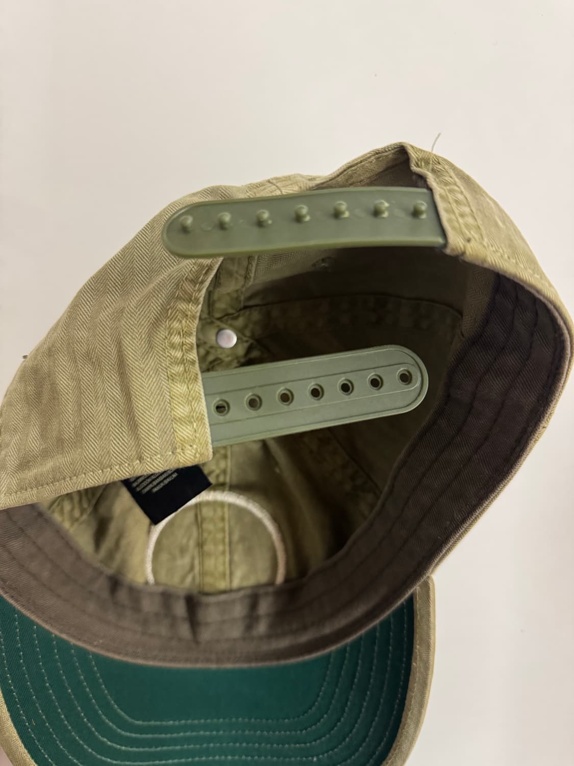 RRL 더블알엘 랄프로렌 폴로 윙로고 모자 볼캡 카키색 상품이미지5