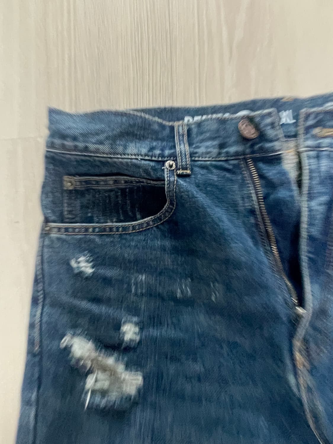 엑스트라디오너리 데미지 데님M 상품이미지4