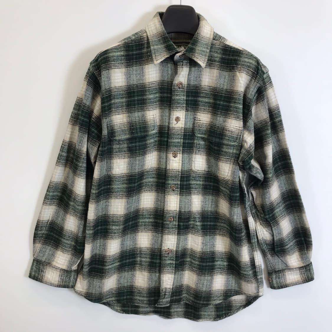 필드앤스트림 플란넬 체크셔츠 그린 [M] 상품이미지1