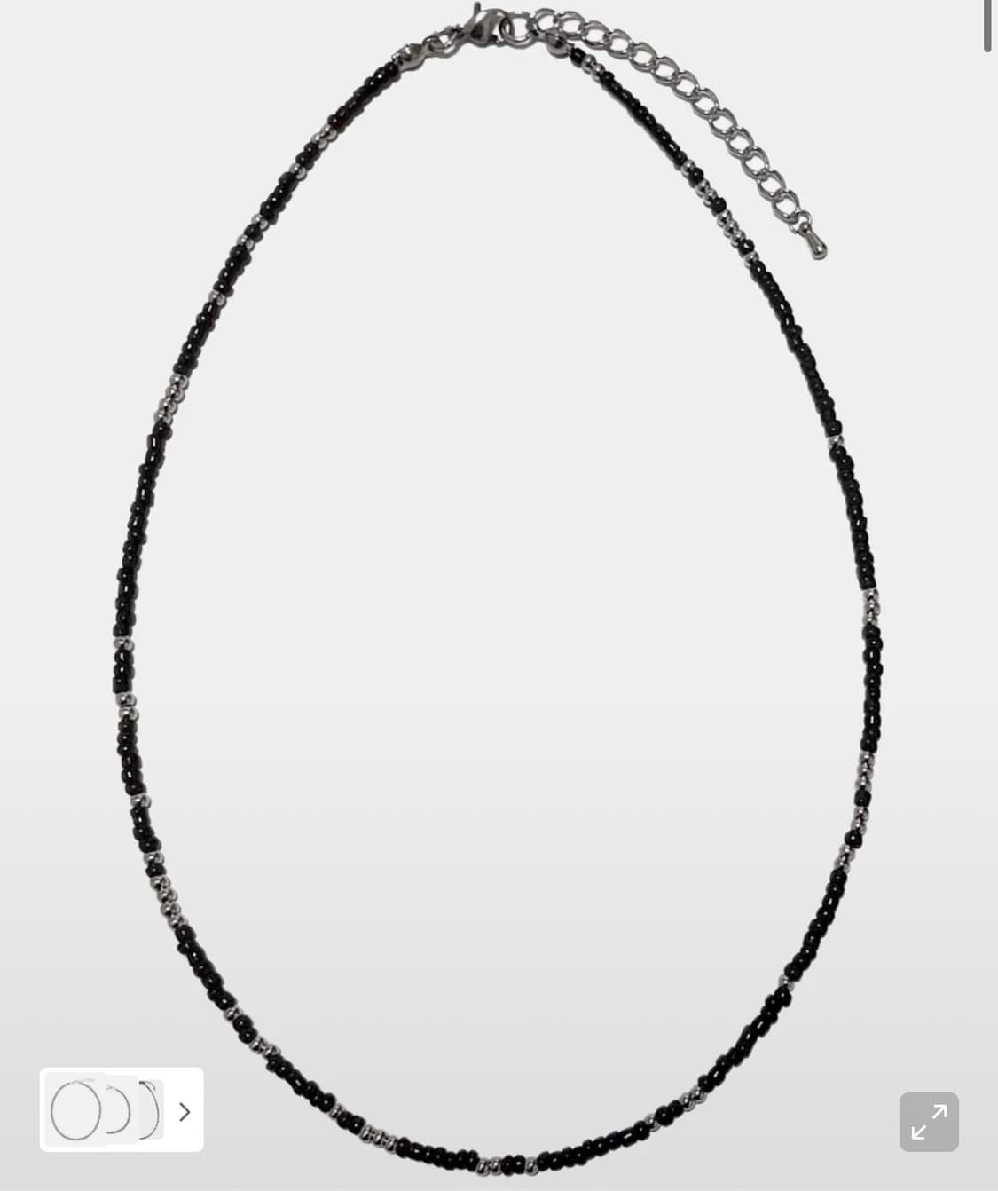 셉텐벌5 BLACK MULTI BIZ NECKLACE 상품이미지1