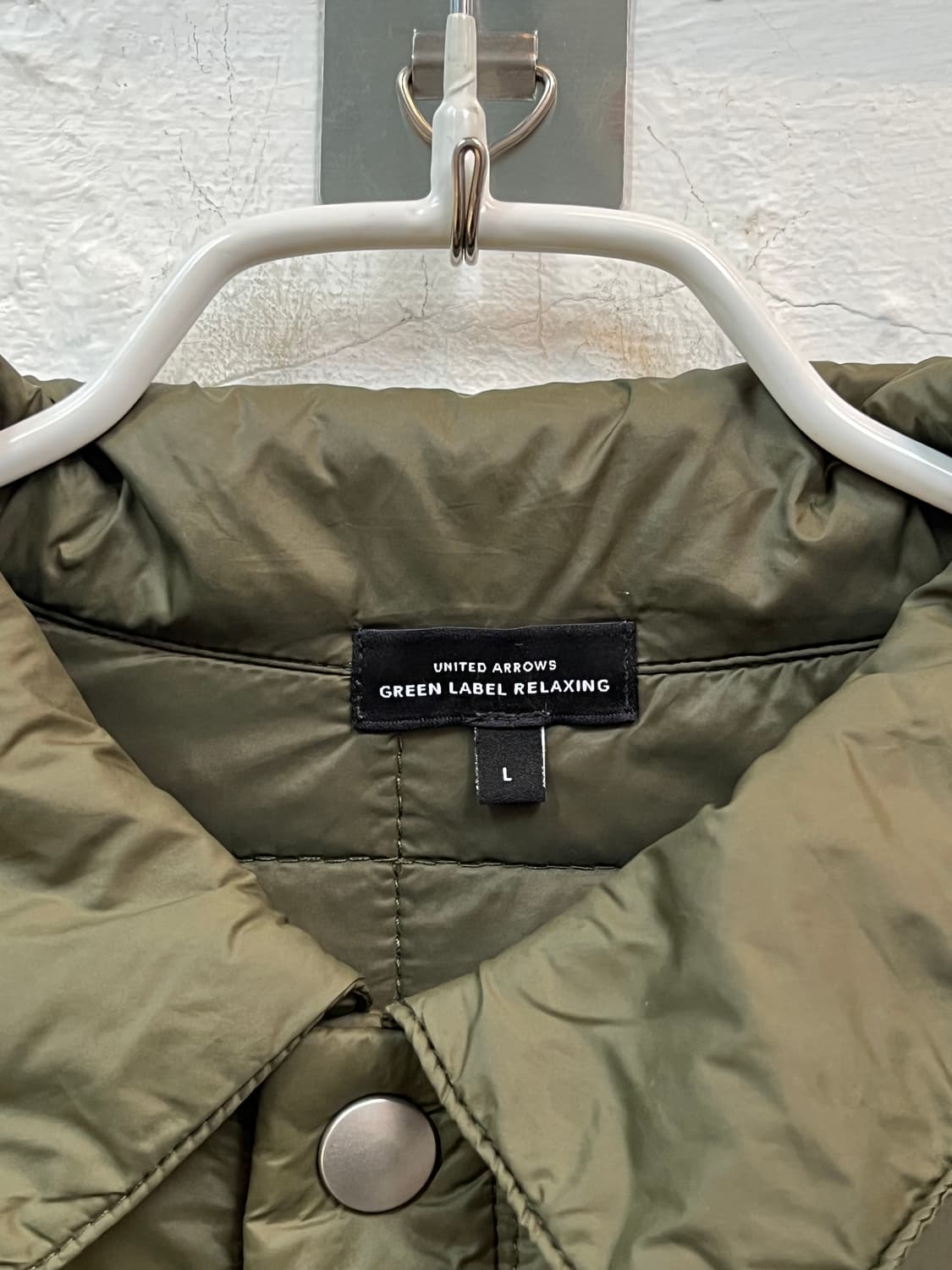 Green Label Relaxing 퀼트 블루종 L 상품이미지2