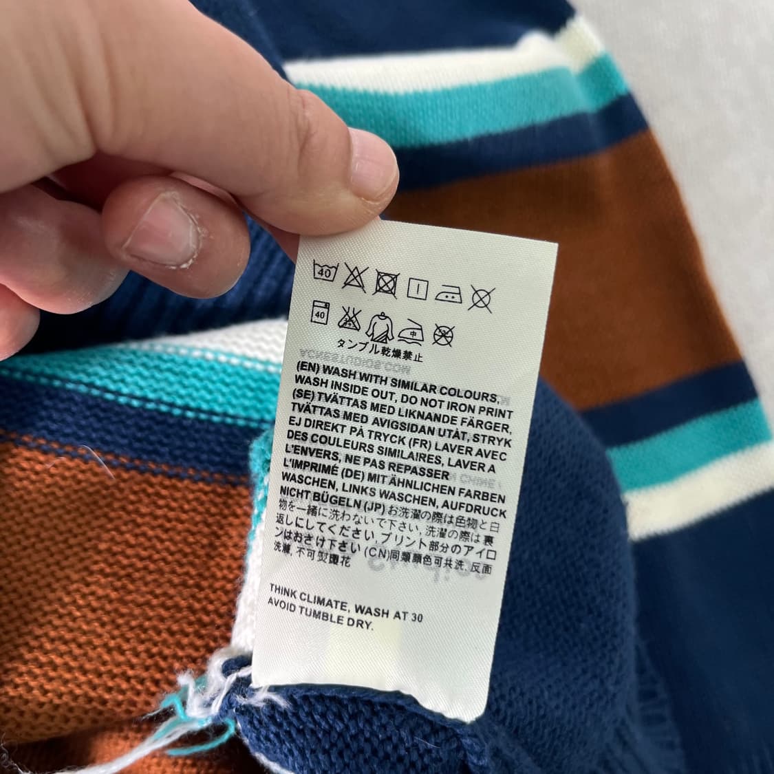 100 아크네 스튜디오 니마 페이스로고 스프라이트 니트 상품이미지5