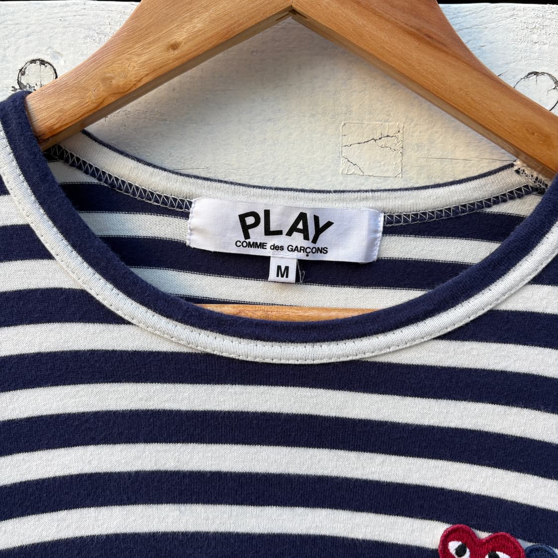 Comme des Garcons 꼼데가르송 스트라이프 롱슬리브 티셔츠 상품이미지4