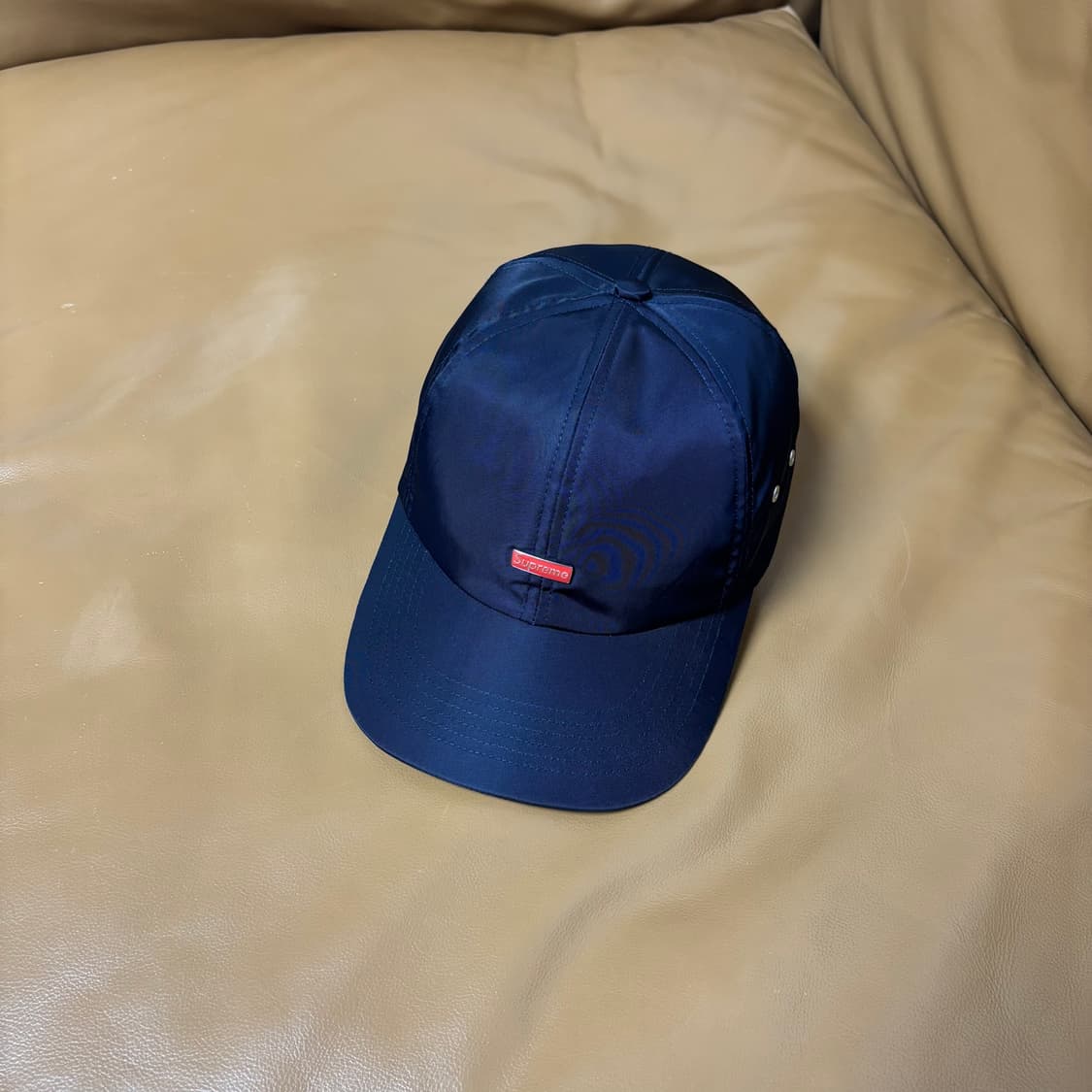 Supreme 슈프림 네이비 6패널 볼캡 모자 (Navy) 상품이미지1