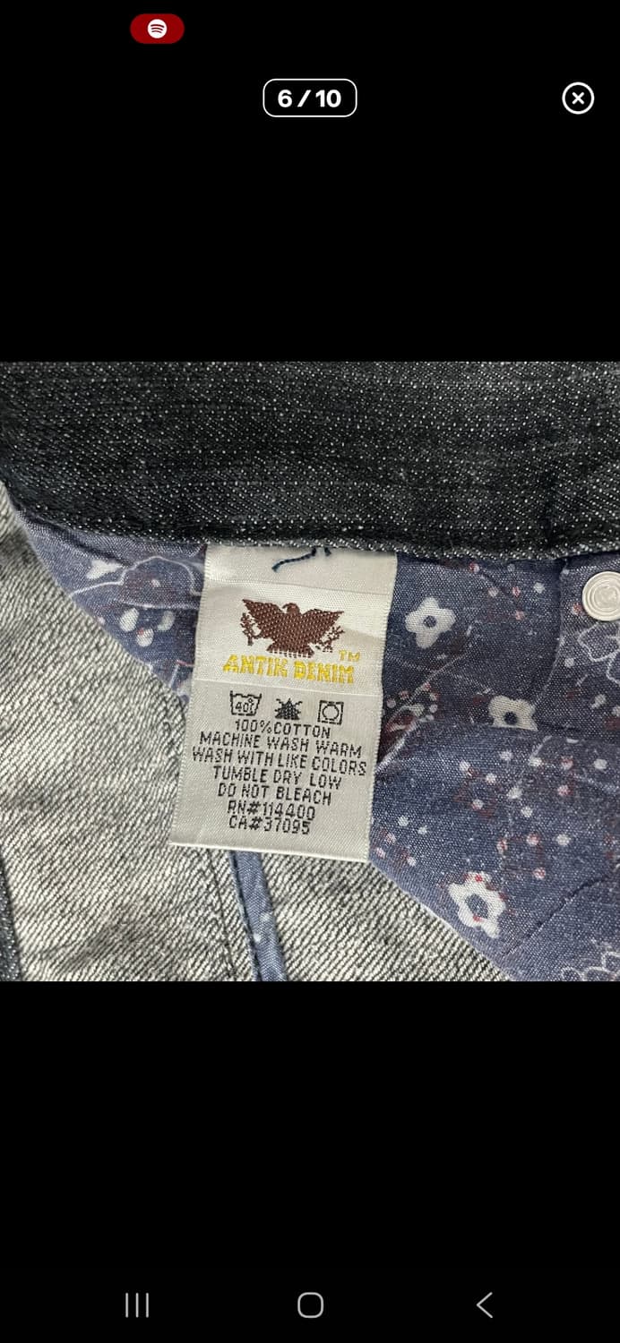 [33]ANTIC JEAN MEOSHE 올드스쿨 데님 상품이미지3