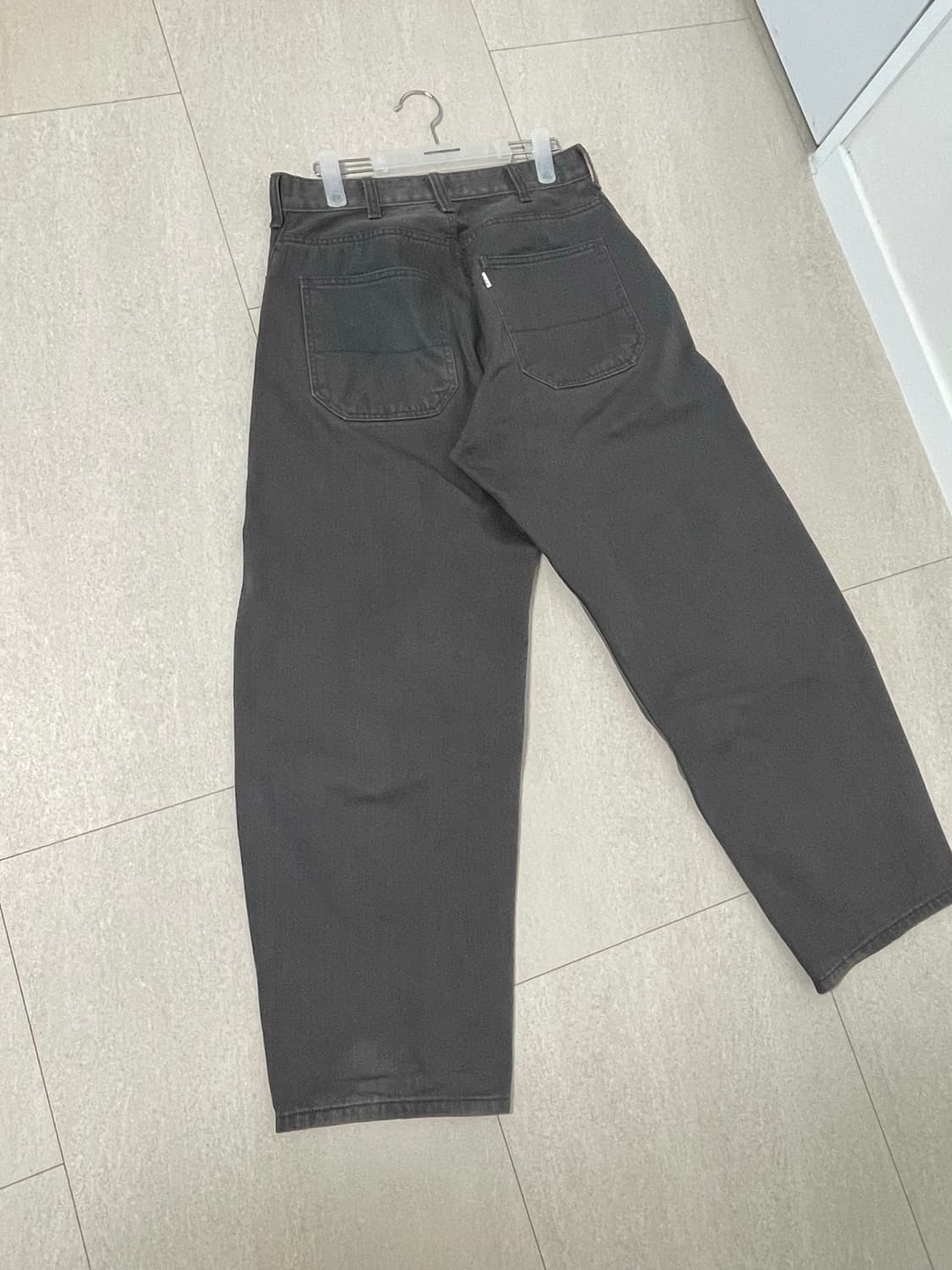 Curve jeans washed charcoal 2(s) 상품이미지2