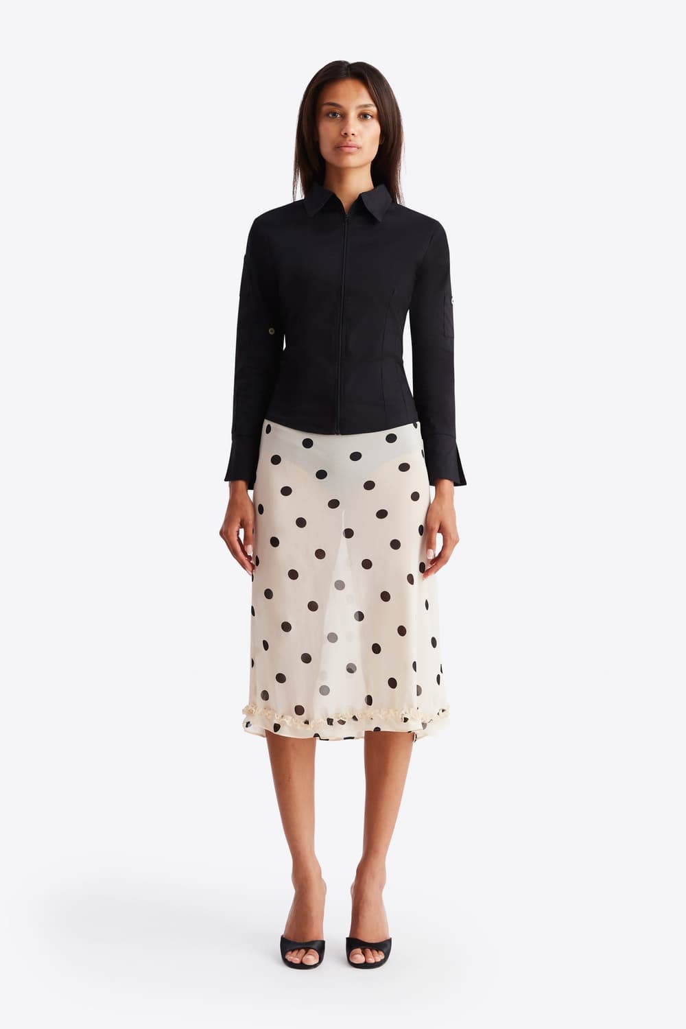 SUSAMUSA Meadow Skirt - Polka dot 상품이미지1