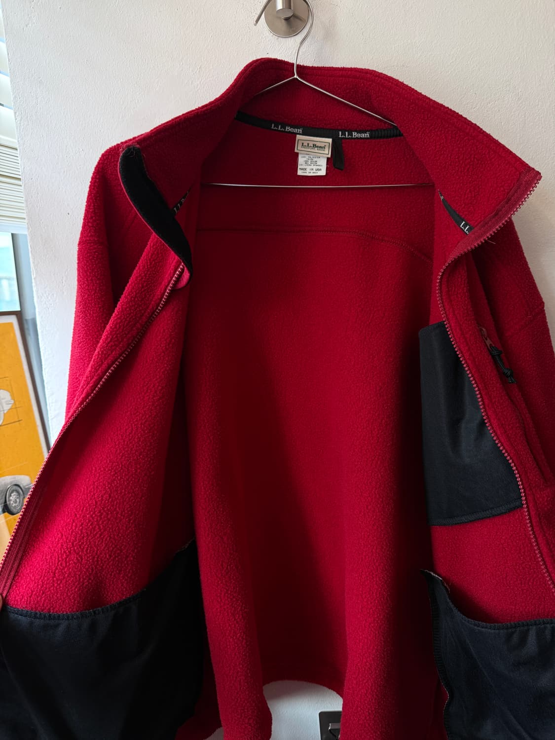 USA made🇺🇸 L.L.Bean fleece jacket XL 상품이미지6