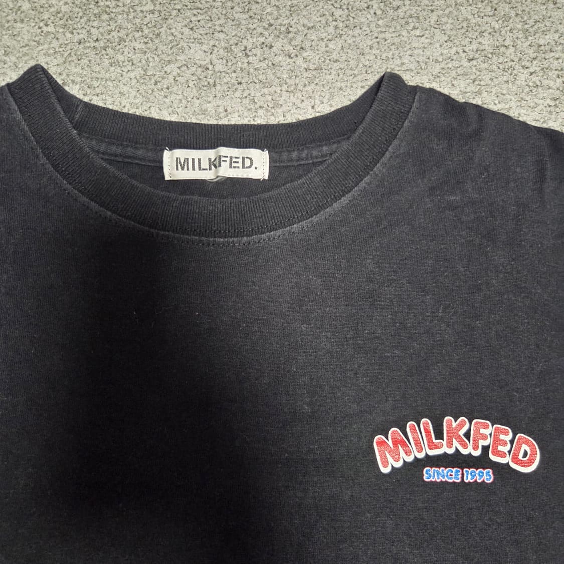 Milkfed 아메리칸 반팔 티셔츠 M-슬림L(95-100) 상품이미지4