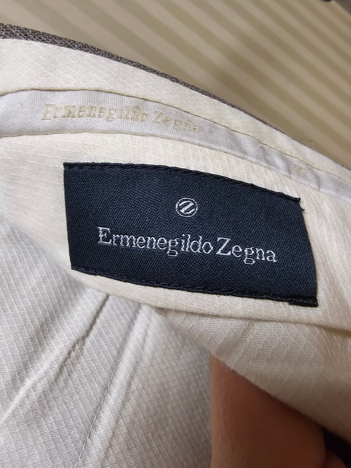 제냐 팬츠 커버트울 32 상품이미지7