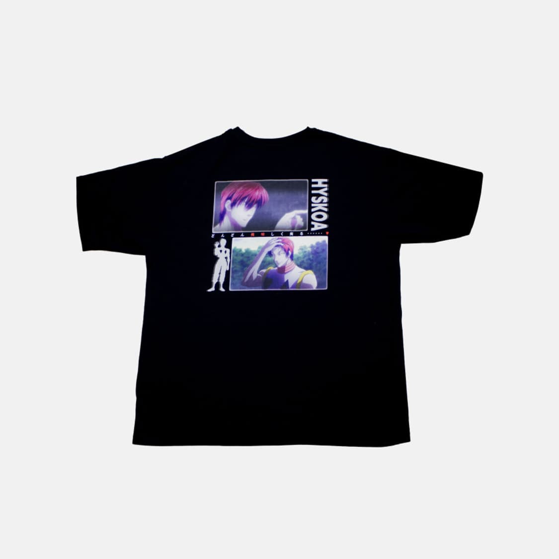 헌터X헌터 히소카 백프린팅 반팔 티셔츠 상품이미지1