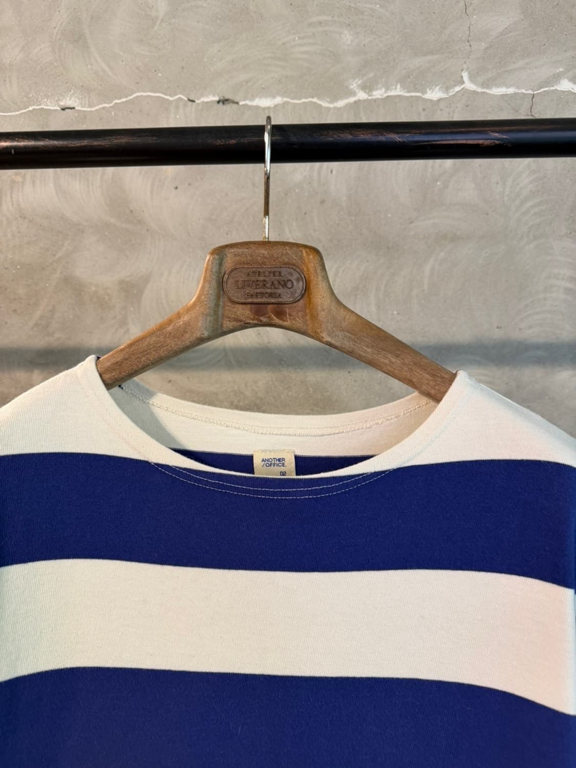 어나더오피스 스트라이프 티셔츠 100 상품이미지4