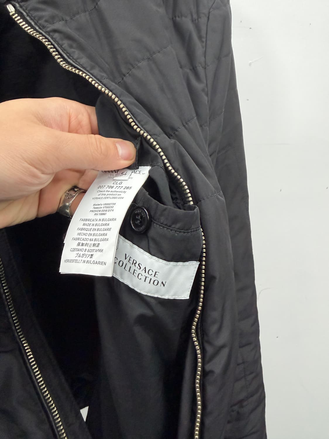 2010s Versace Collection Tech Biker JK 상품이미지7