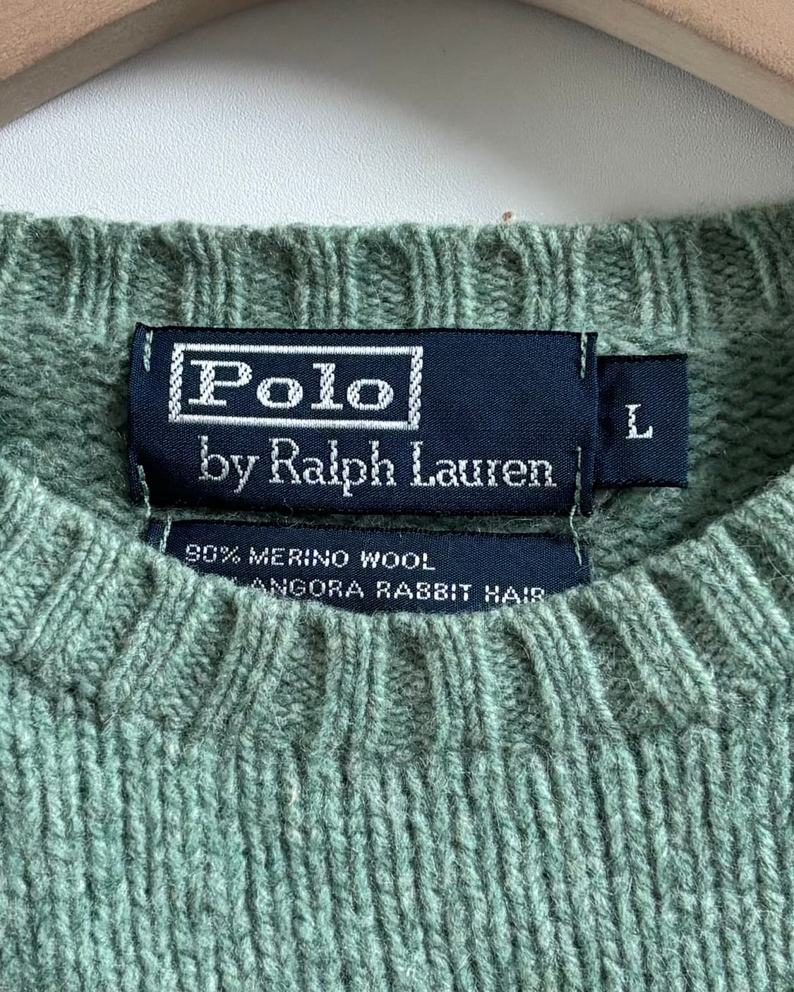 Polo 폴로 랄프로렌 앙고라10 피스타치오 울 니트 상품이미지4