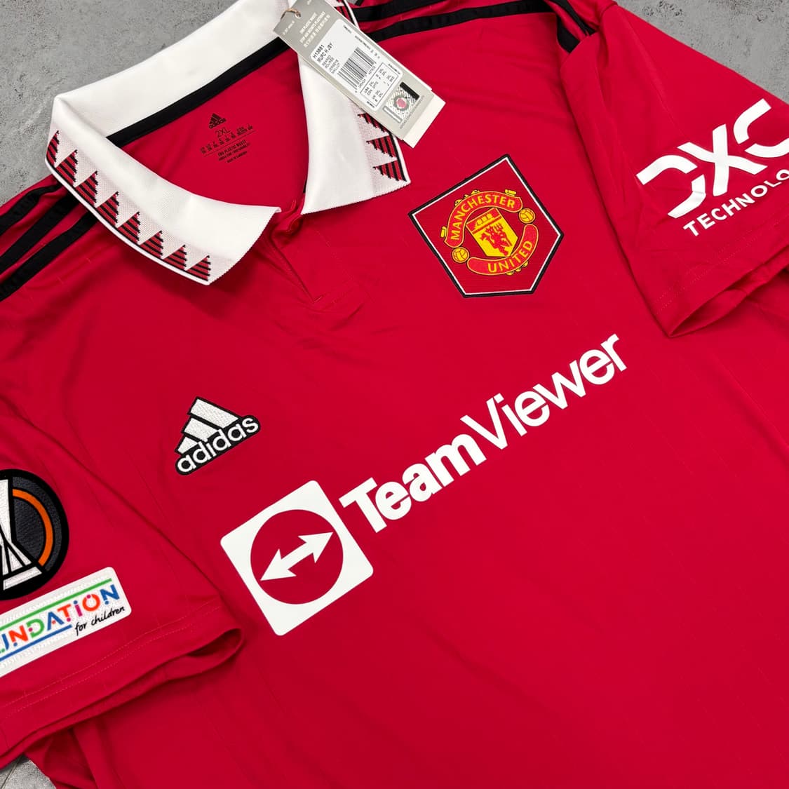 아디다스 22 23 맨체스터 유나이티드 맨유 홈 호날두 유니폼  상품이미지3