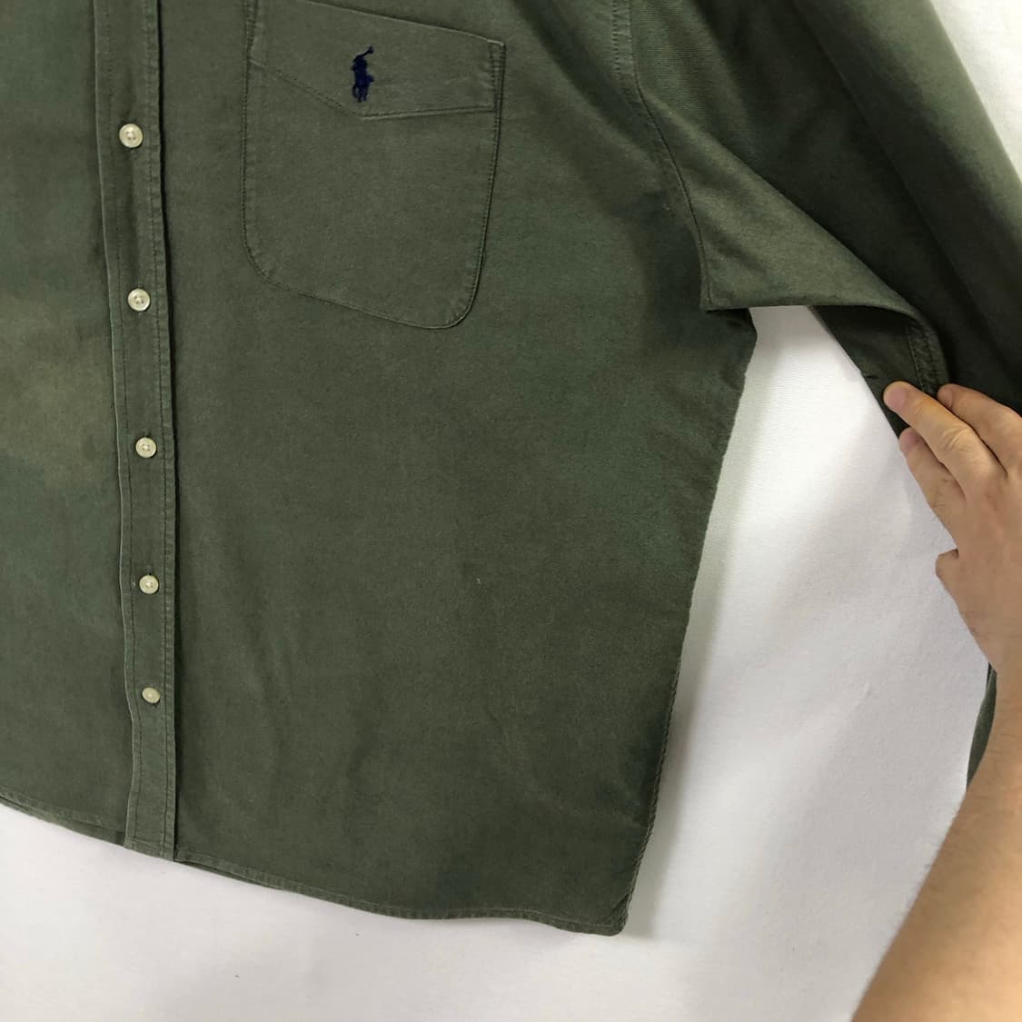 Xxl 폴로 솔리드코튼 셔츠 상품이미지4