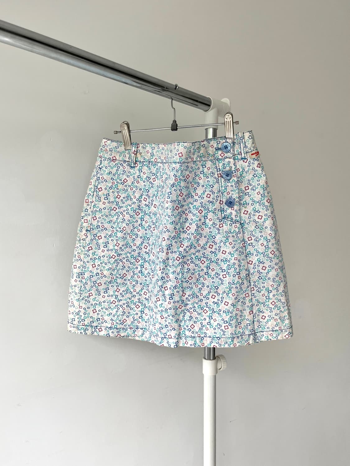 Marie claire floral button skirt 상품이미지1