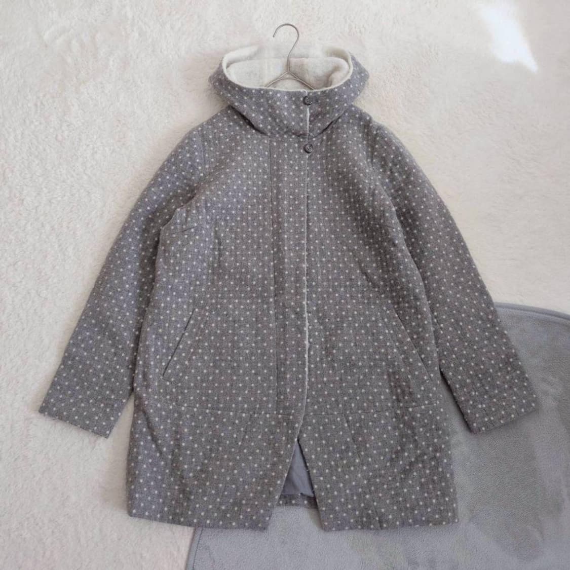 그레이 도트 자켓 상품이미지4