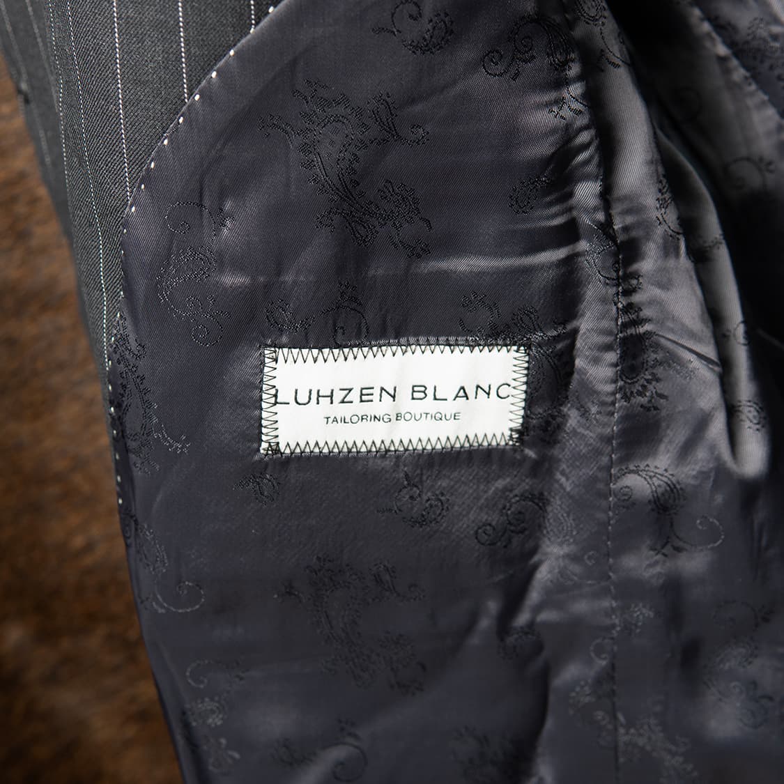 [97] 루젠블랑 에르메네질도 제냐 트래블러 원단 핀스트라이프 블레이져 상품이미지9