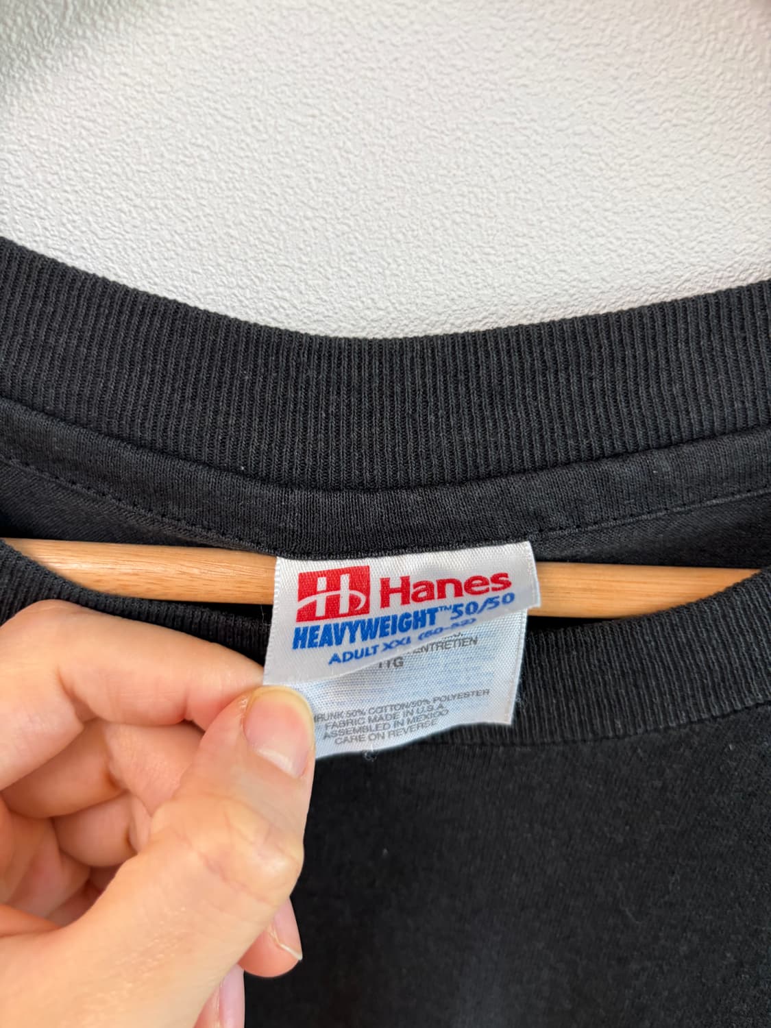 Hanes USA제 오버핏 '콰이어' 빈티지 티셔츠 상품이미지4