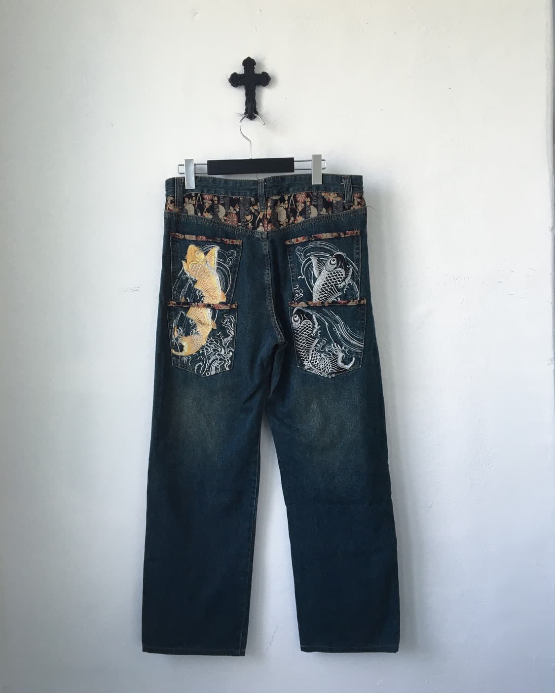 Oriental needle work denim pants 상품이미지2