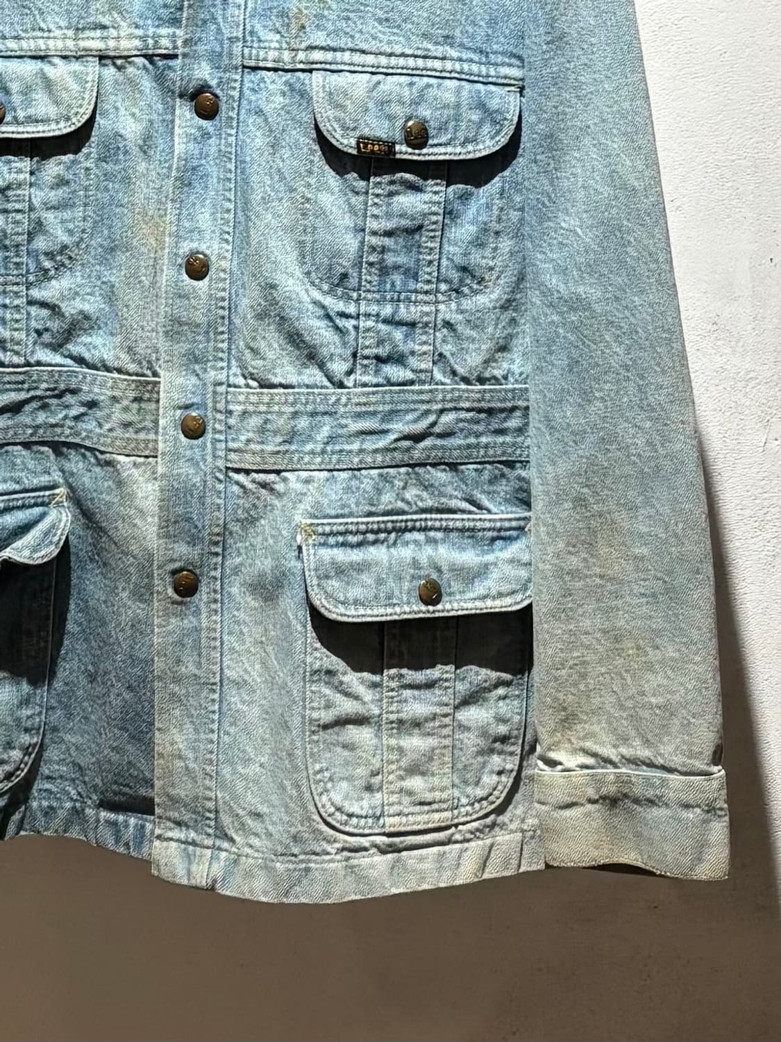 70’s Lee Denim Safari Jacket 상품이미지3