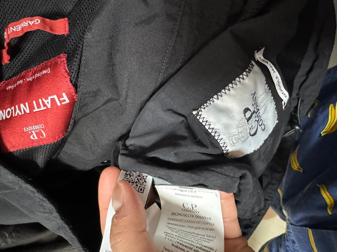 cp컴퍼니 26ss 플랫나일론 고글자켓 바람막이 상품이미지6