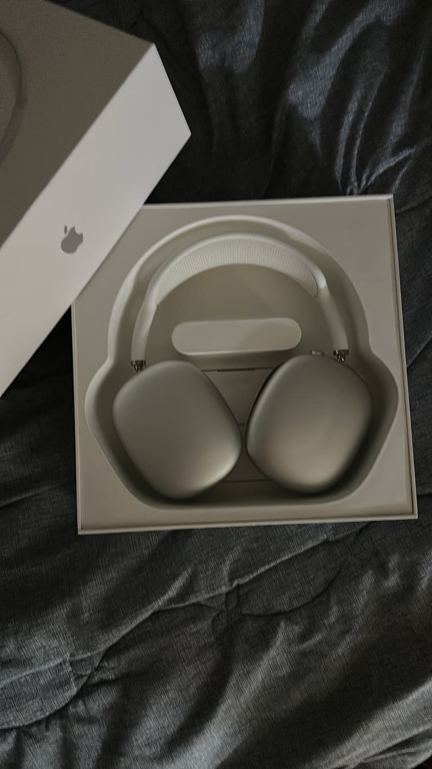 [새상품] 에어팟 맥스 실버 풀구성 상품이미지1