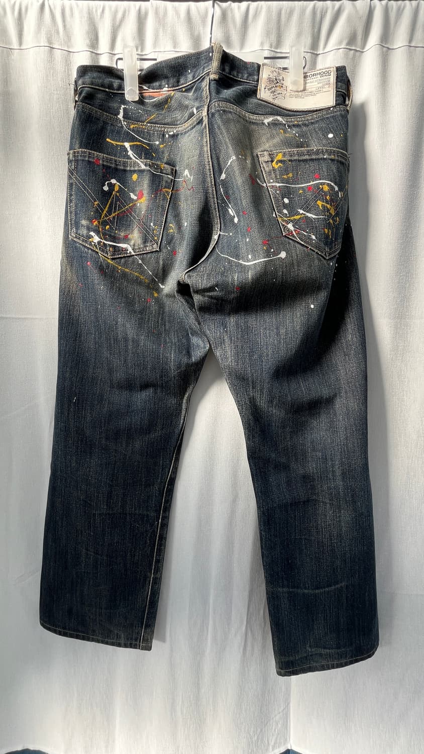 네이버후드 10ss 베이직 데님 팬츠 상품이미지2