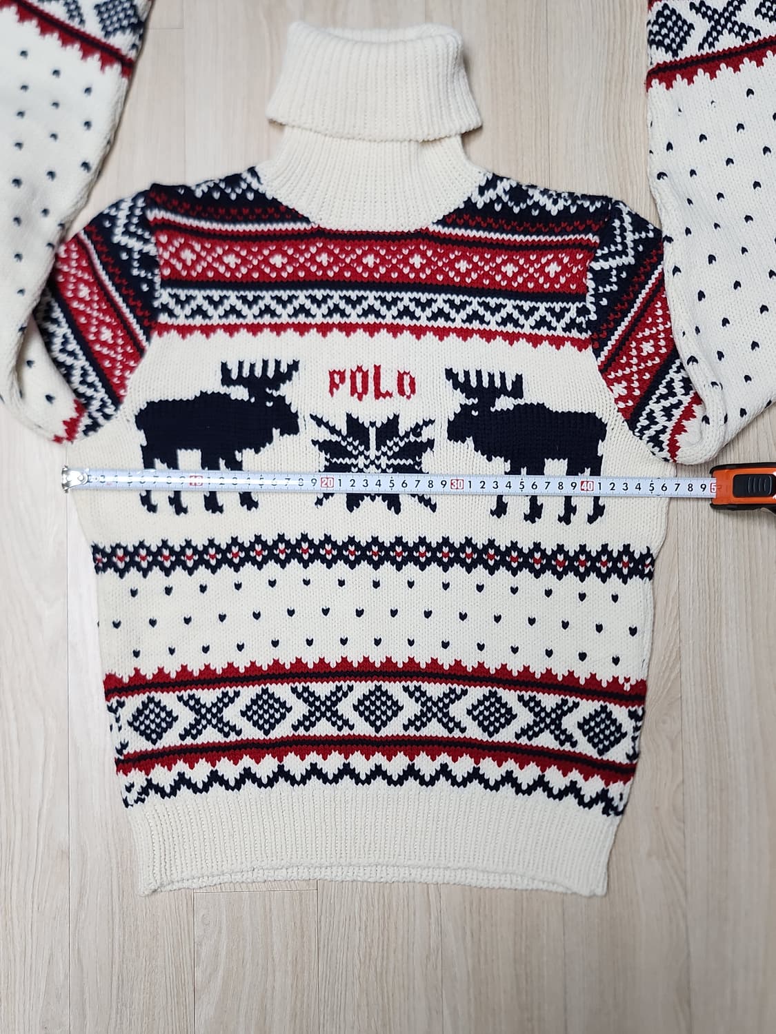 폴로 랄프로렌 노르딕니트(M 상품이미지4