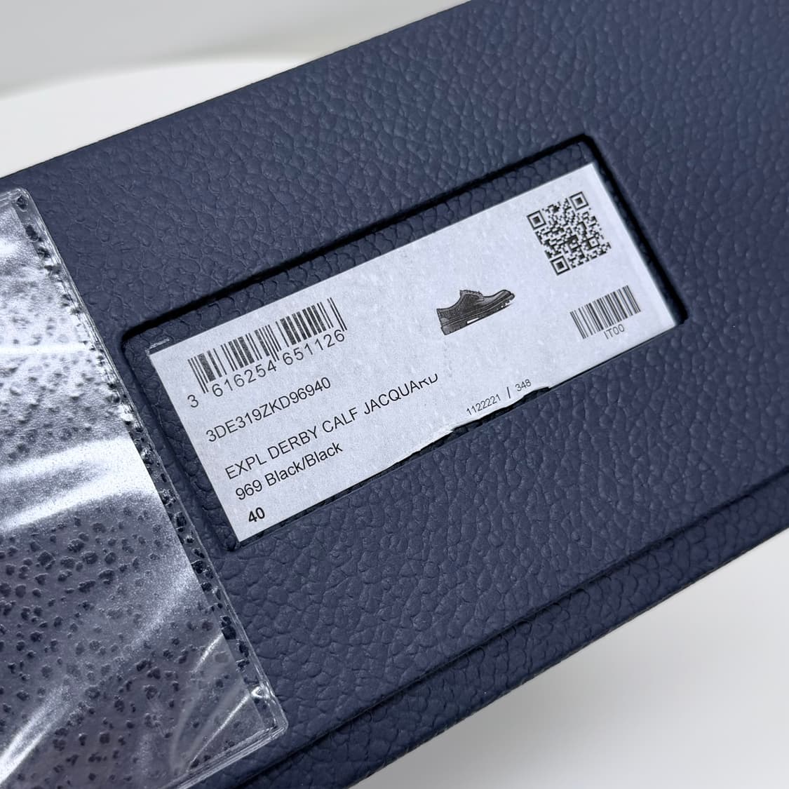 [S+급/250] 디올 오블리크 익스플로러 더비슈즈  블랙 상품이미지10