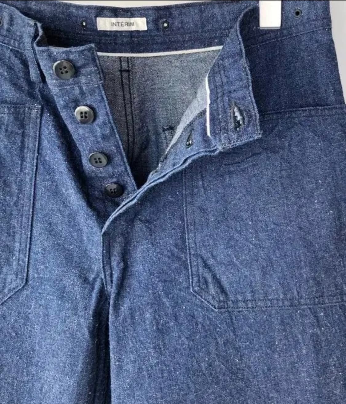 [4]인테림 ww2 셀비지 넵 데님 트라우저 상품이미지5