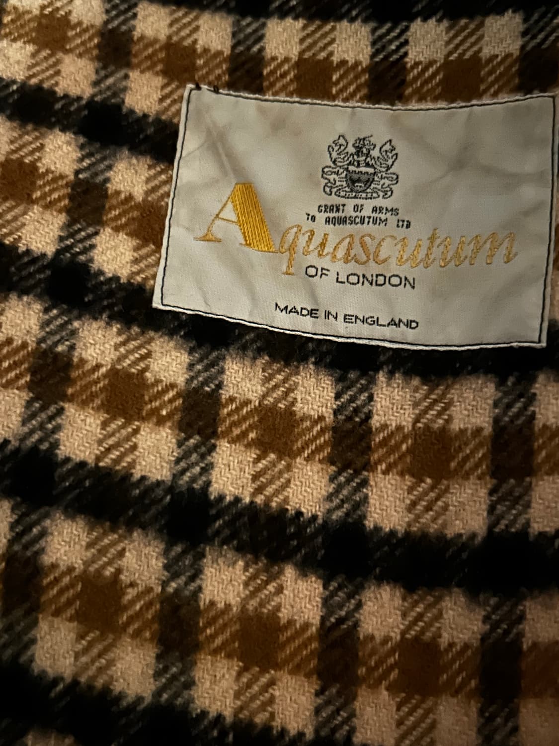 aquascutum 떡복이 코트(노래안함)  상품이미지3