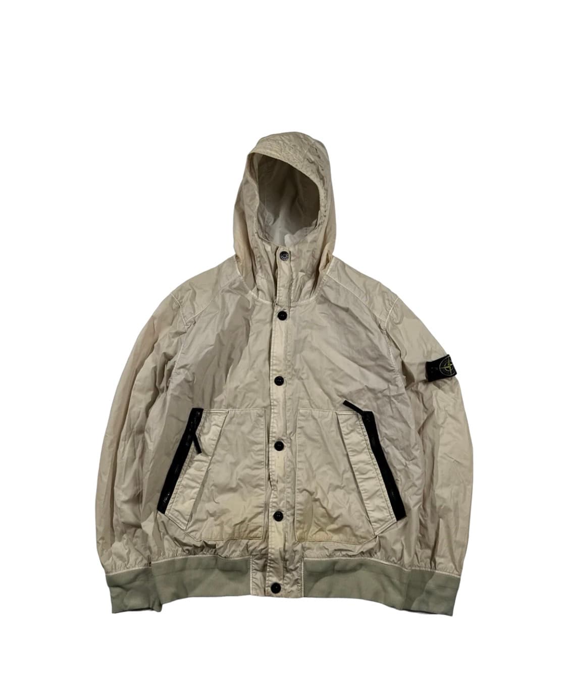 Stone Island 2014 Cream Mussola Gommata 상품이미지1