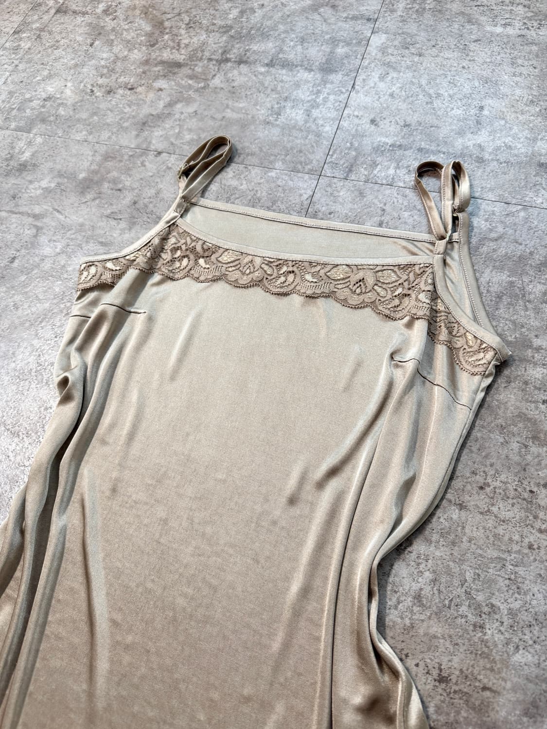 타이 넥 플라워 레이스 원피스 2pcs SET 상품이미지9