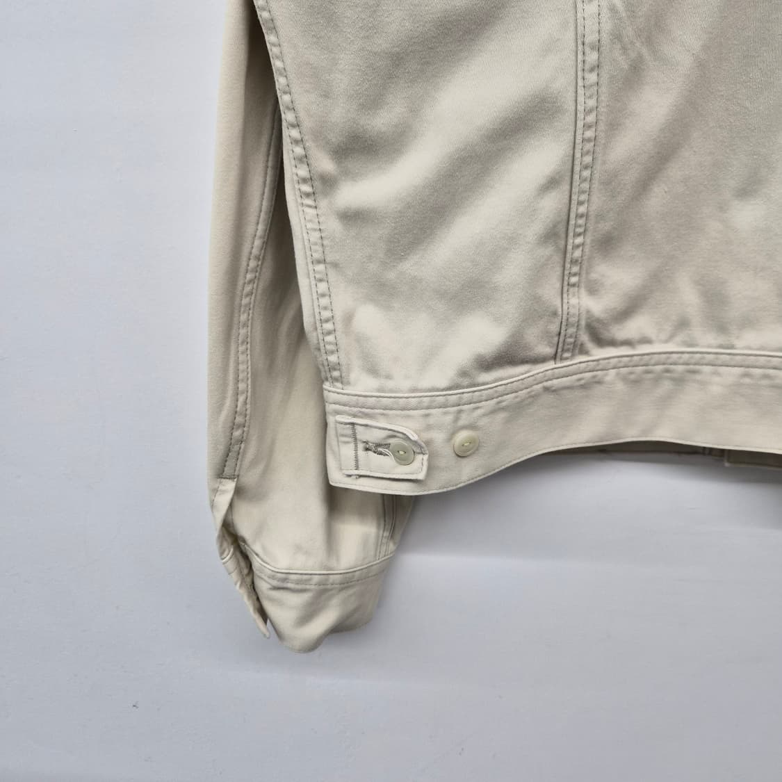 Lee 아이보리 데님 자켓 남성 XL 상품이미지8