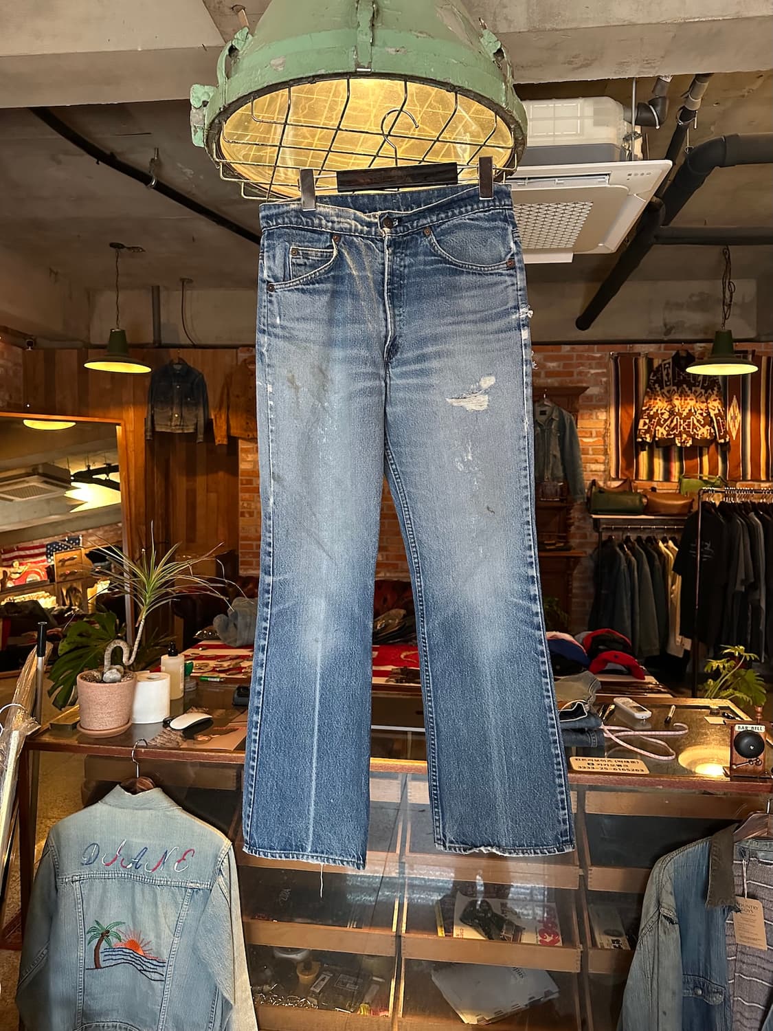 80s USA Levis 517 Boot Cut Denim Pants 상품이미지1