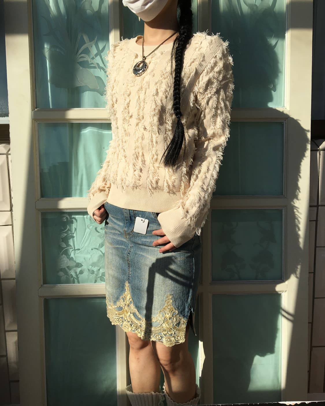 Fluffy point knit 상품이미지5