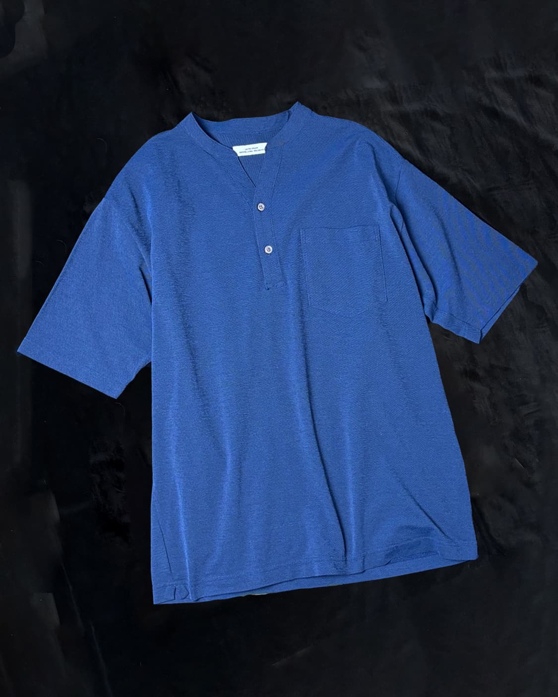 일본빈티지  헨리넥 셔츠 상품이미지1