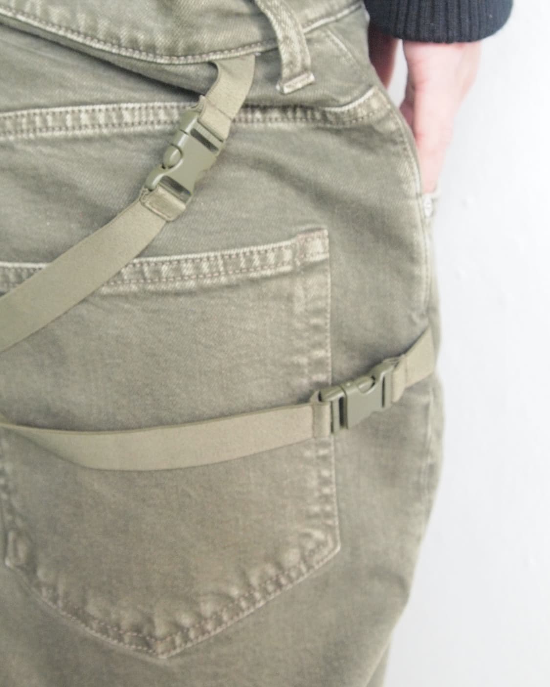 [36] 헬무트랭 본디지 로프 데님팬츠 상품이미지8