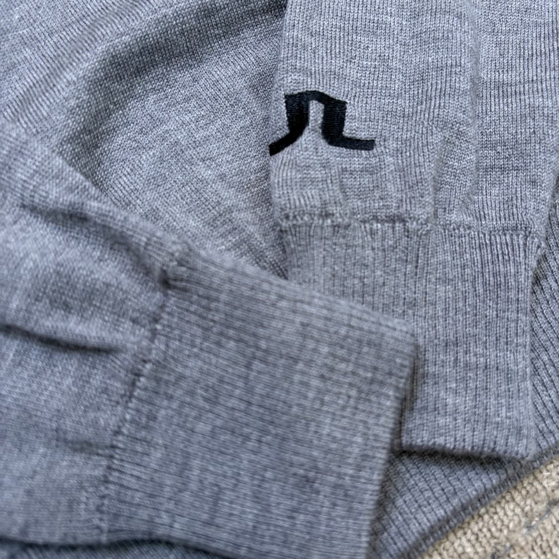 J LINDEBERG 제이린드버그 키안투어 메리노울 반집업 니트 m 상품이미지4