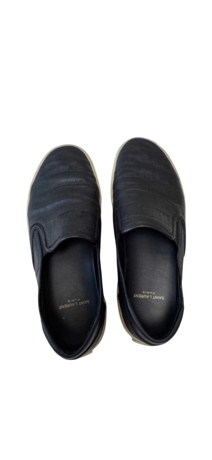 Saint Laurent Crocodile Leather Slip Ons 상품이미지2