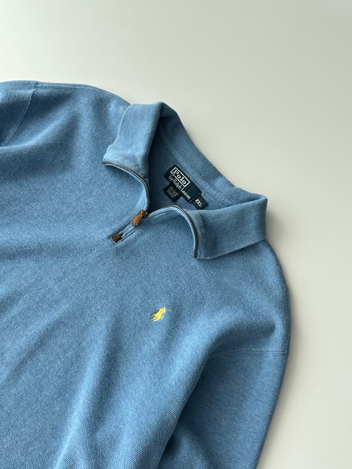 폴로 랄프로렌 반집업 니트 XXL 상품이미지4