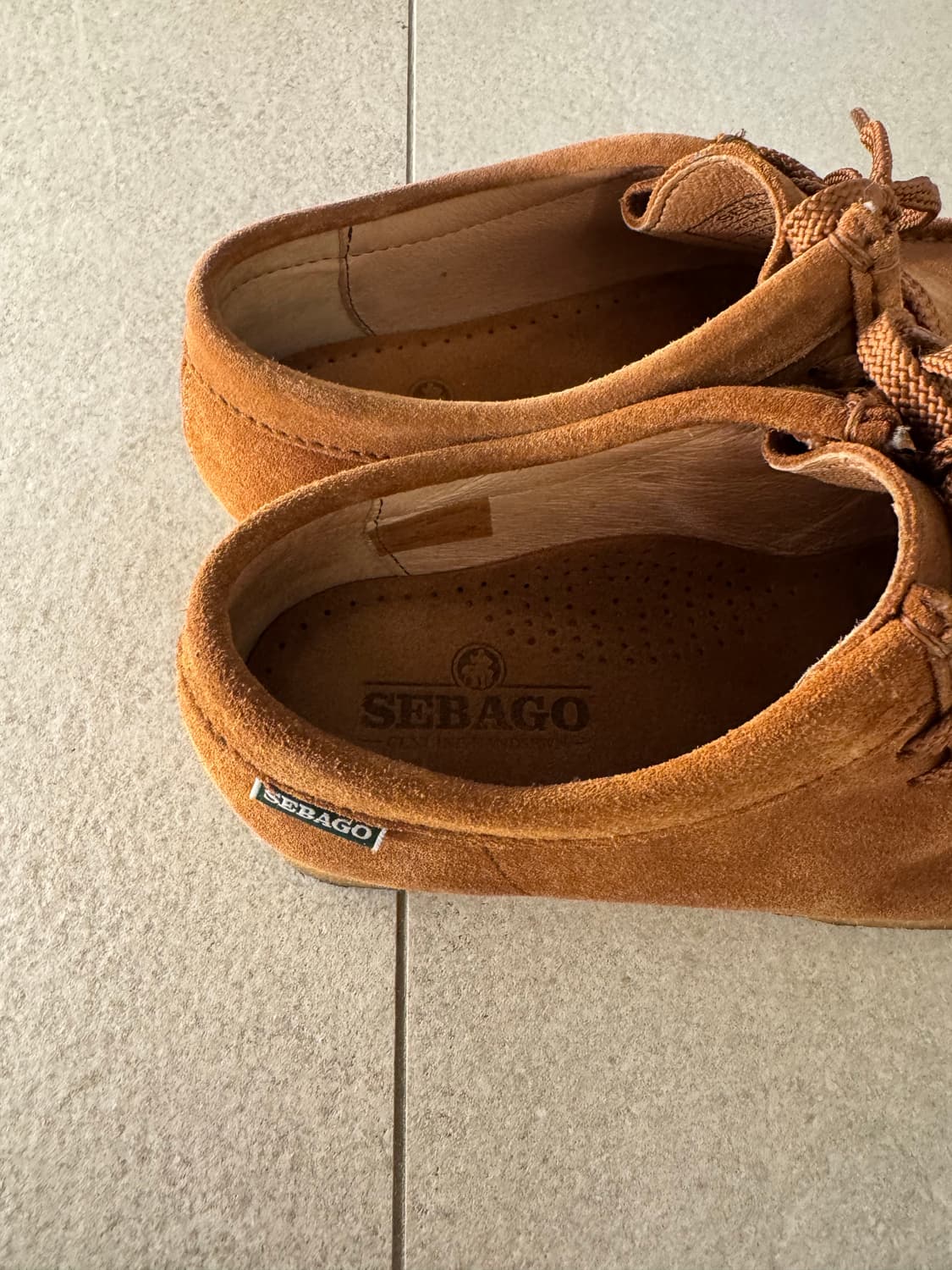 세바고 스웨이드 모카신 260mm 사이즈미스로 1번착용 상품이미지3