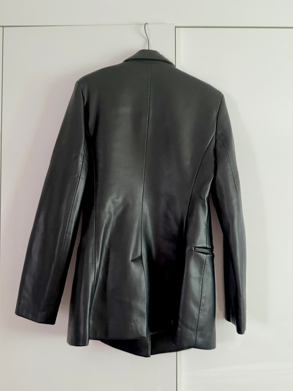 ZARA 레더 셋업 자켓(M) & 팬츠(L) 상품이미지4