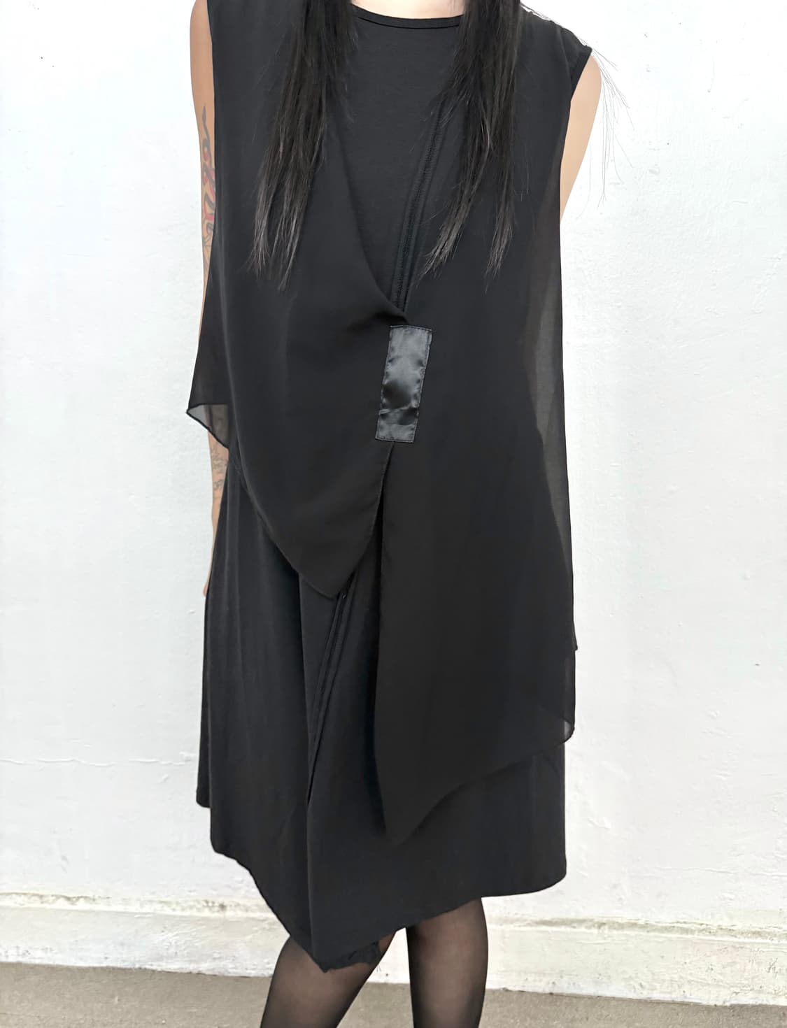 Black Layered Dress 상품이미지2
