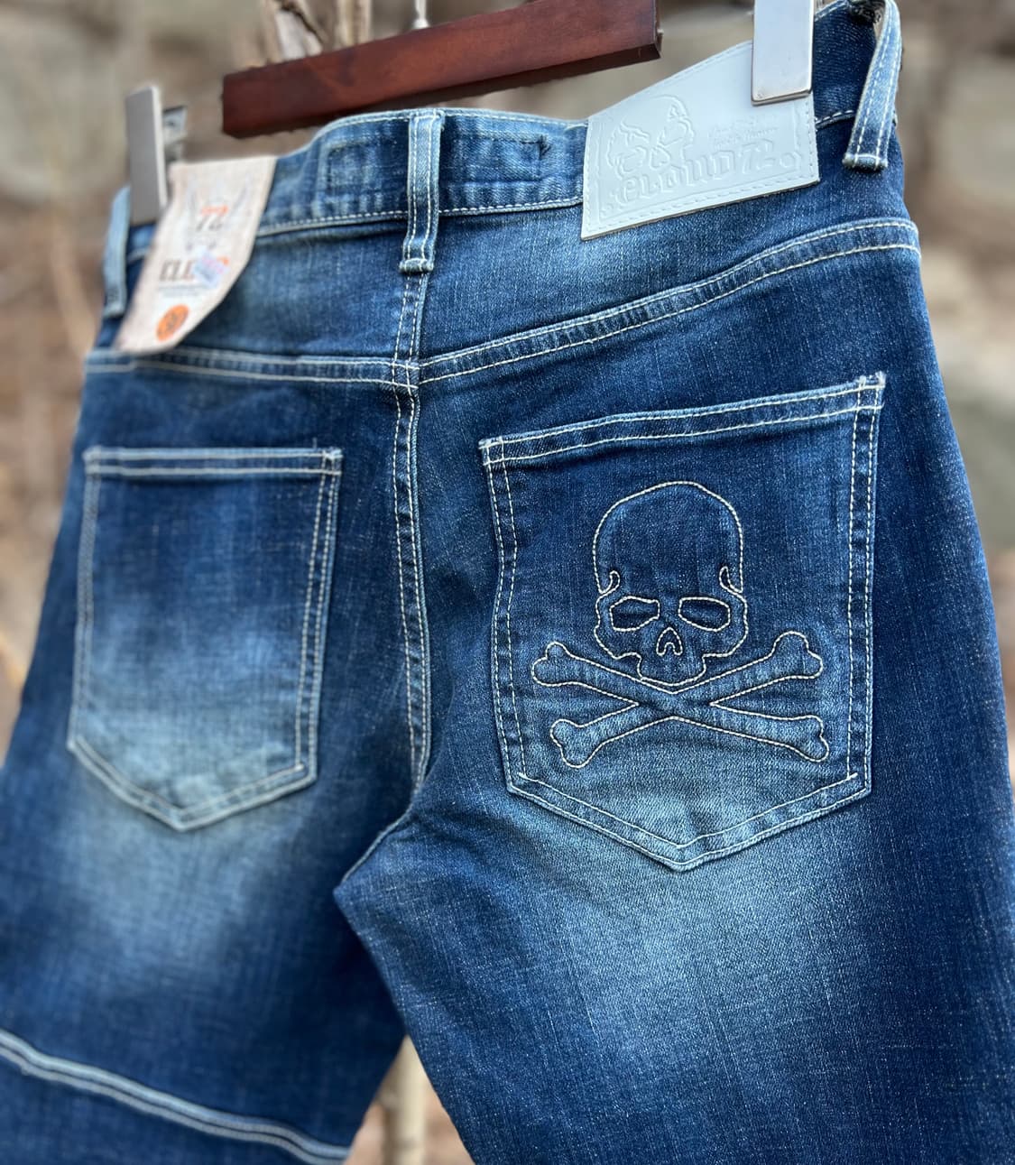 엠보 스컬 워싱 바이커진 30  상품이미지5