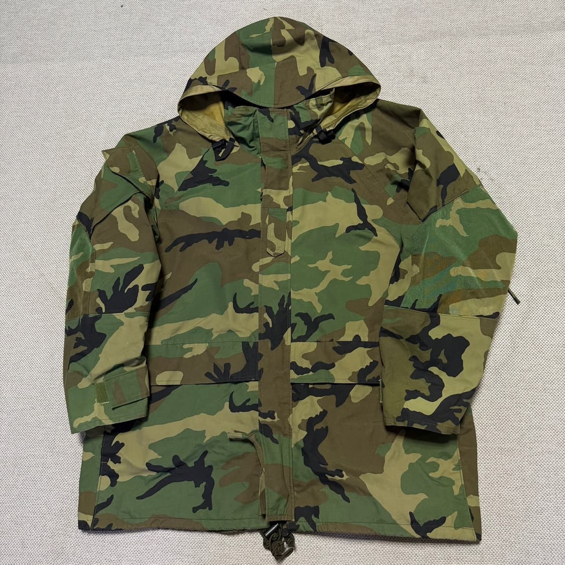 미군 우드랜드 카모 바람막이 자켓 상품이미지2